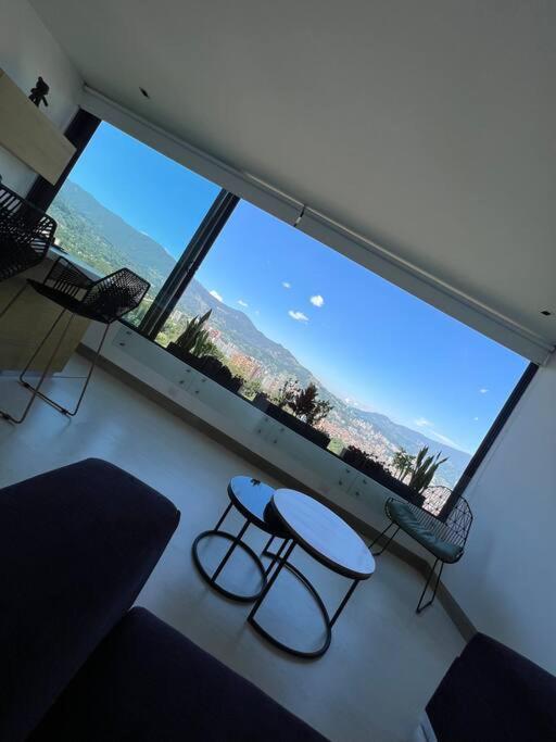 Apartamento De Lujo Con La Mejor Vista De Medellin Apartment Bagian luar foto